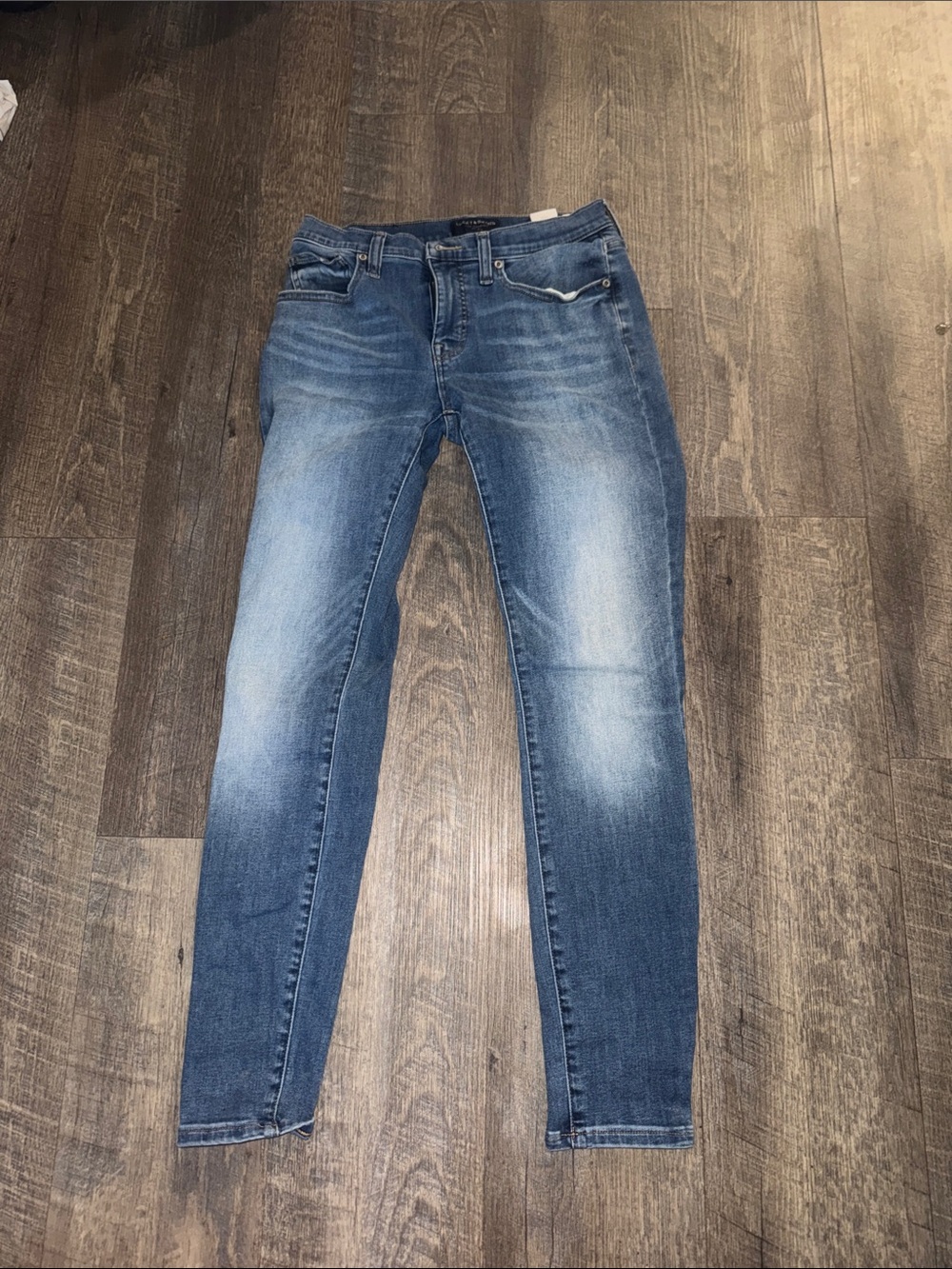 Lucky Brand Women's Blue Skinny Jeans
